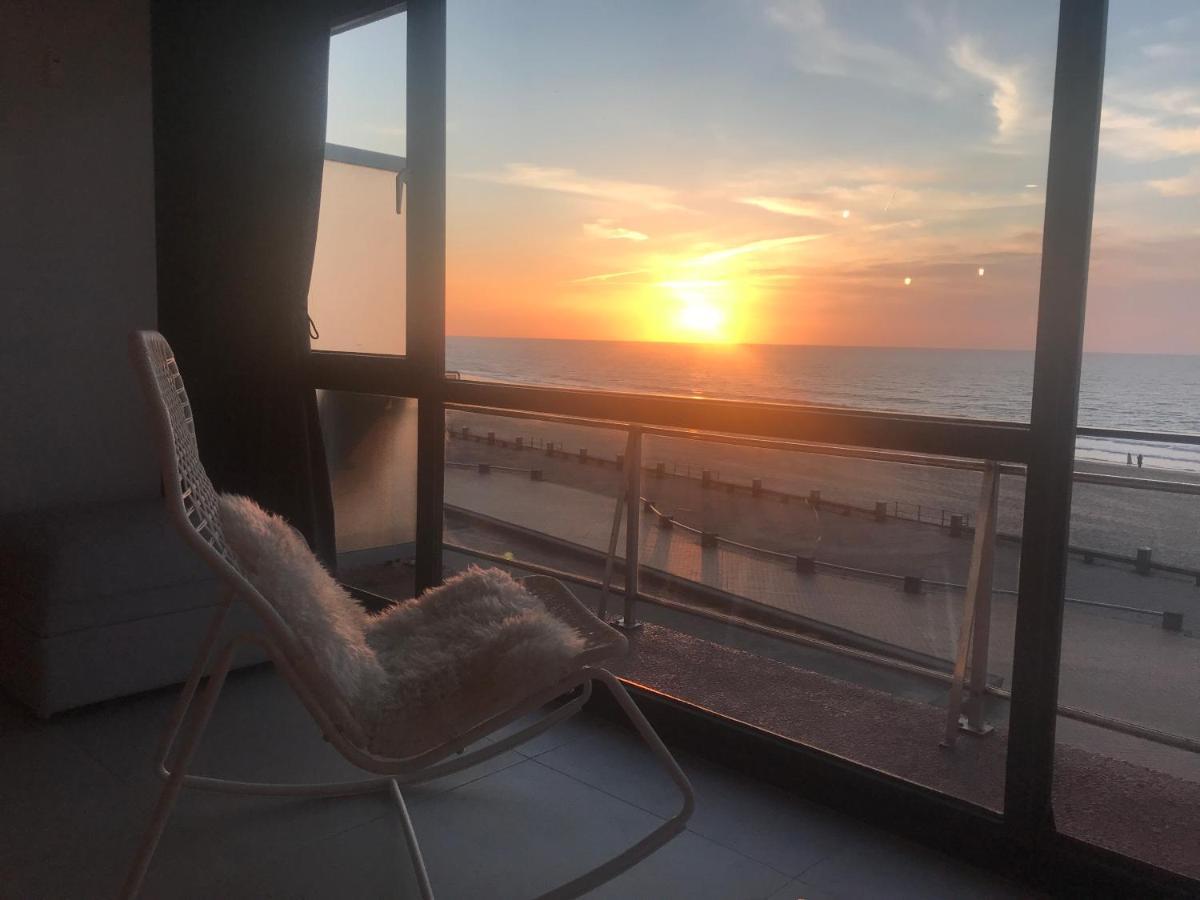 Panoramic Seaview Apartment With Free Private Garage Ostend Exterior foto